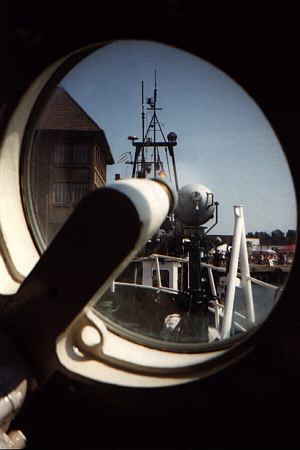 Blick aus dem Bullauge