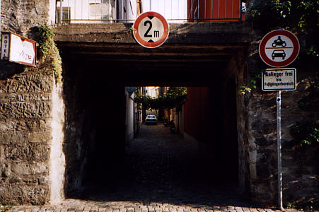 Tor in der Stadtmauer