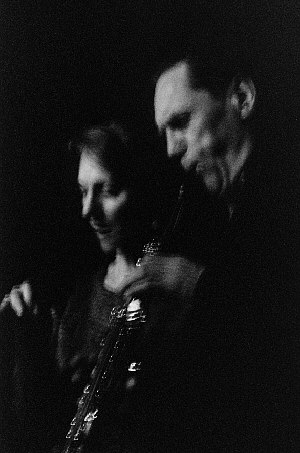 Lauren Newton (USA/D) und Urs Leimgruber (CH)